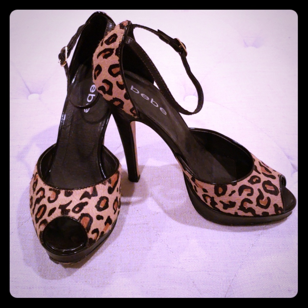 Bebe - Journey - Open Toe Heels